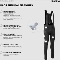 GripGrab PACR Thermal Bib Tights