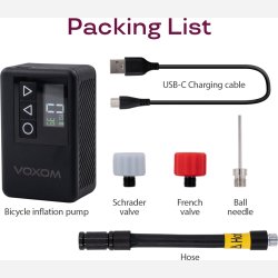 Voxom Mini Tire Inflator EPu2